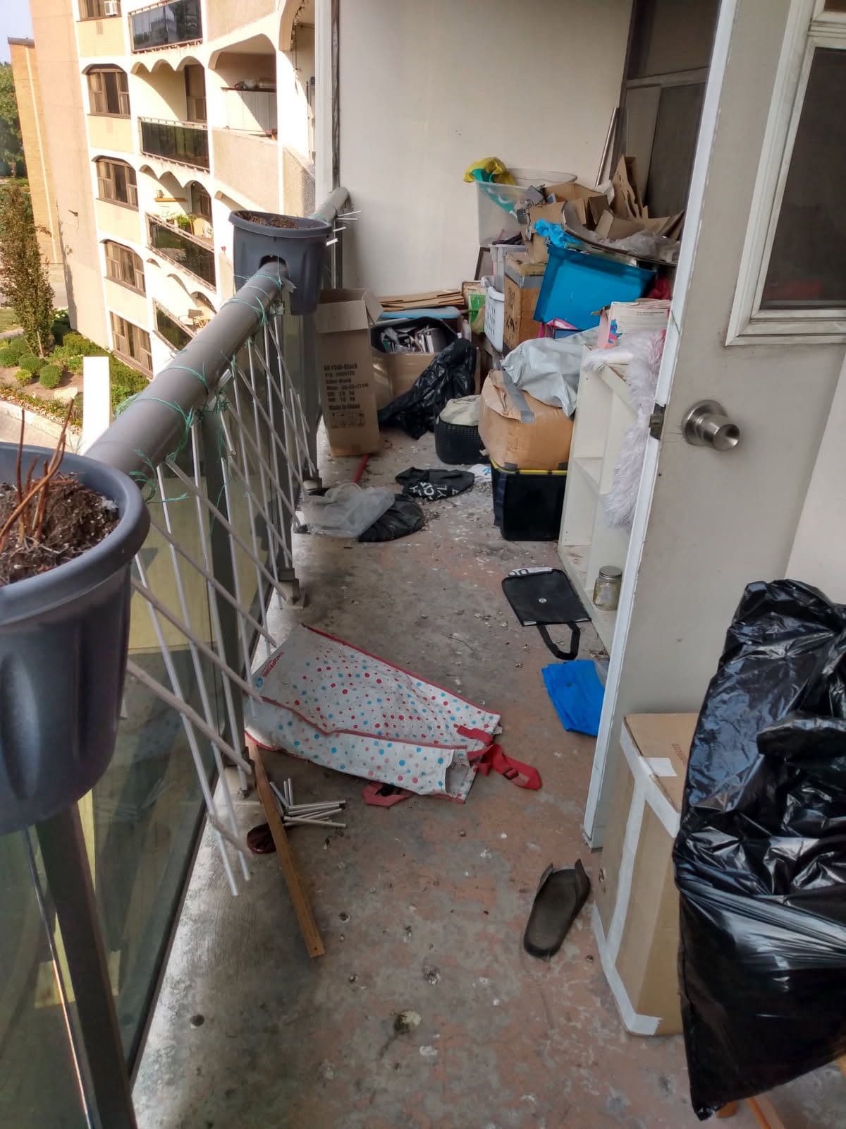 Balcony Cleaning Transformation Magic image