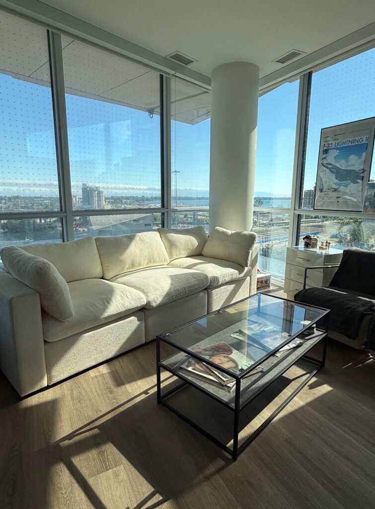Recurring condo cleaning service in Toronto with professionally maintained modern interior